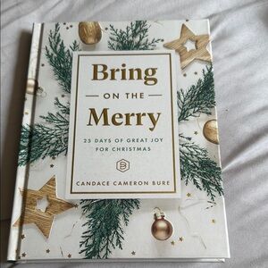 Bring on the Merry Christmas Hard Bound Devotional Book